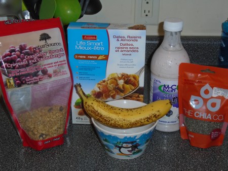 Rosacea Diet - Breakfast Ingredients