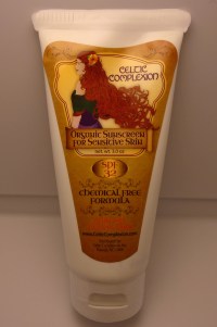 Celtic Complexion Organic Sunscreen for Sensitive Skin
