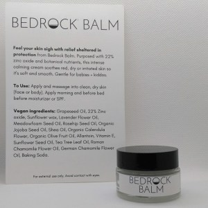 Bedrock Balm Zinc Oxide for Rosacea